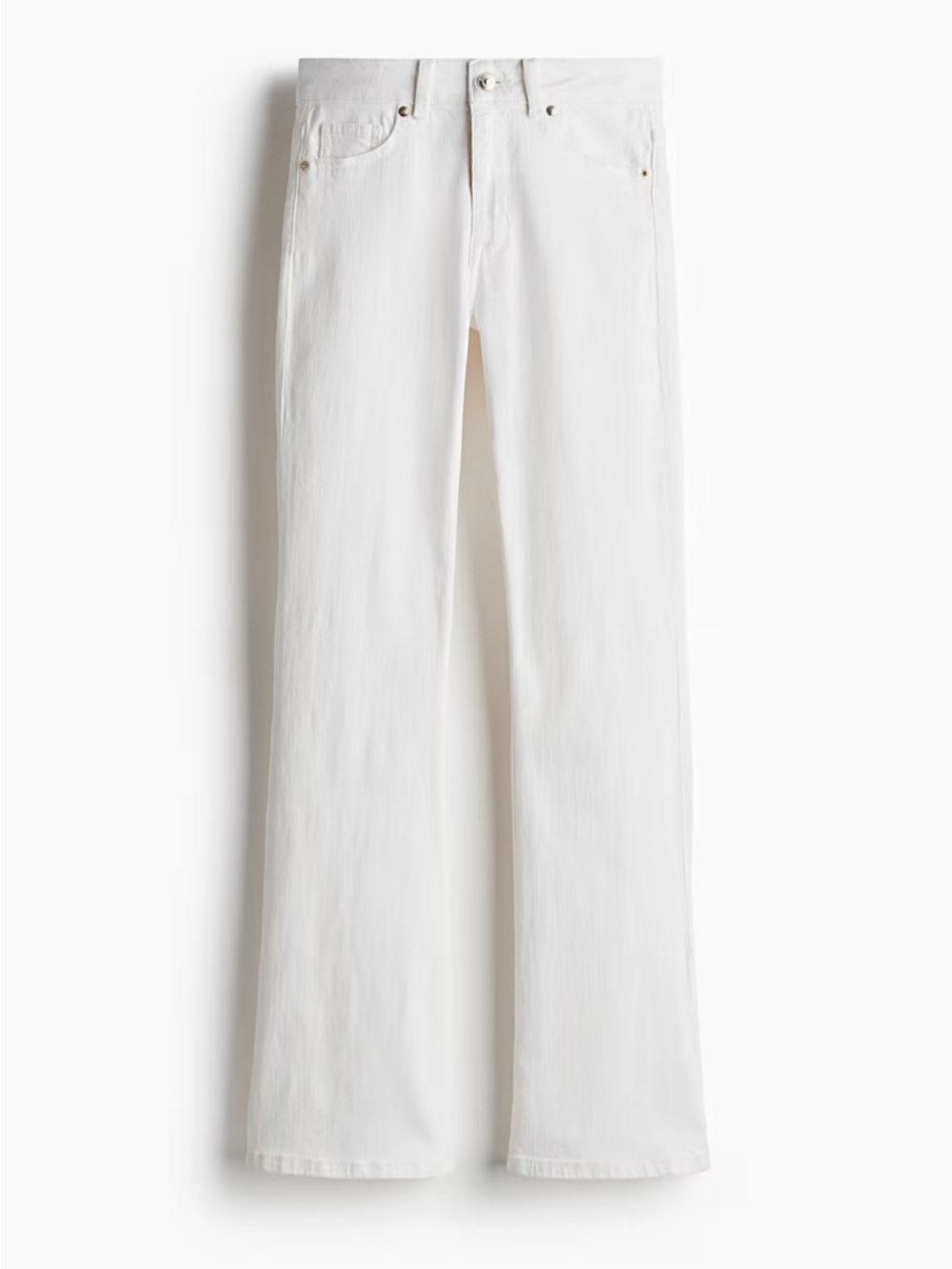 White Flared High waisted Jeans